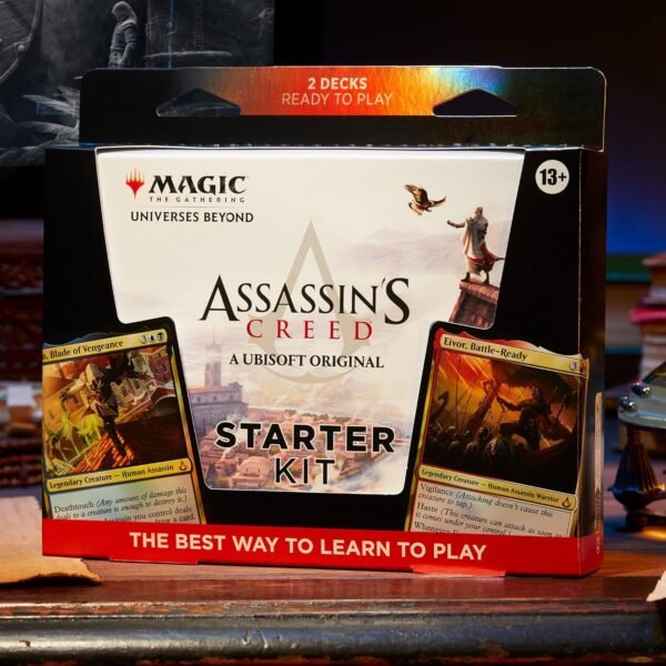 Magic The Gathering Assassins Creed Starter Kit Learn to Play Magic with 2 Assassins Creed Themed Decks 2 Player Collectible Card Game for Ages 13.jpg