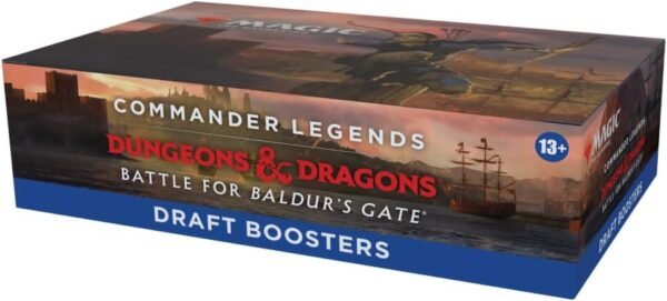 Magic The Gathering Commander Legends Battle for Baldurs Gate Draft Booster Box 24 Packs 480 Magic Cards.jpg