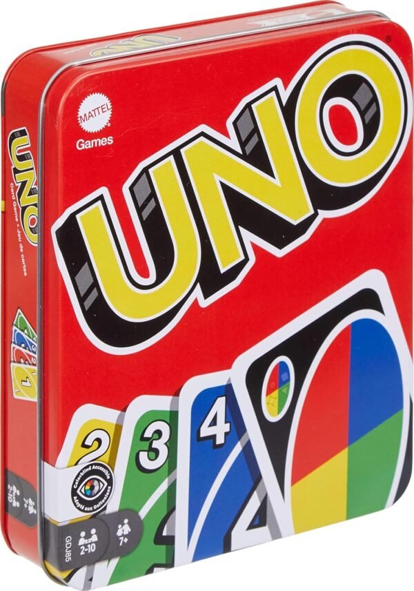 Mattel Games UNO Card Game in a Collectible Storage Tin.jpg