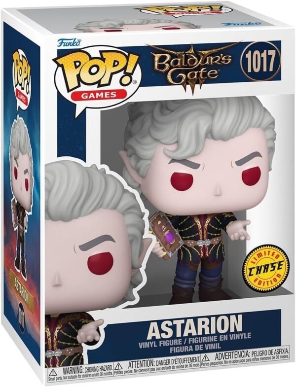 POP Games Baldurs Gate Astarion with Necromancy of Thay Limited Edition Chase Funko Vinyl Figure Bundled with Compatible Box Protector Case Multicolored 3.75 inches.jpg