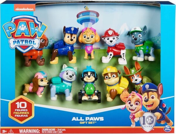 Paw Patrol 10th Anniversary All Paws On Deck Toy Figures Gift Pack with 10 Collectible Action Figures Kids Toys for Ages 3 and up.jpg