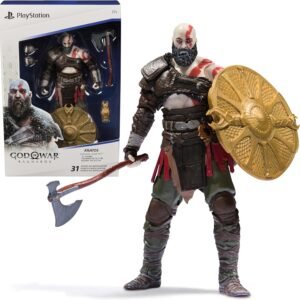 PlayStation God of War Ragnarok 6 Kratos Action Figure with.jpg