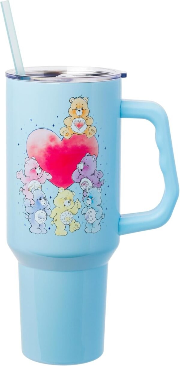 Silver Buffalo Care Bears Watercolor Featuring Tenderheart Cheer Grumpy Funshine.jpg