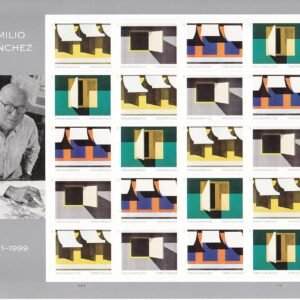 USPS Emilio Sanchez Artist Sheet of 20 Forever Postage Stamps.jpg