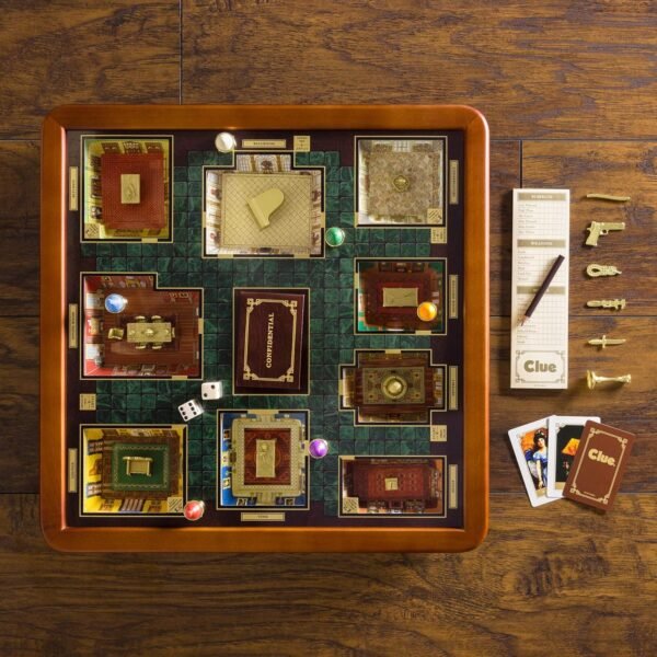 WS Game Company Clue Luxury Edition Board Game with Wood Cabinet.jpg