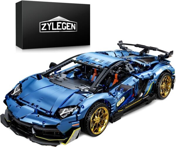 ZYLEGEN Lambo Race Car Toy Building SetHypercar Model Building Blocks.jpg