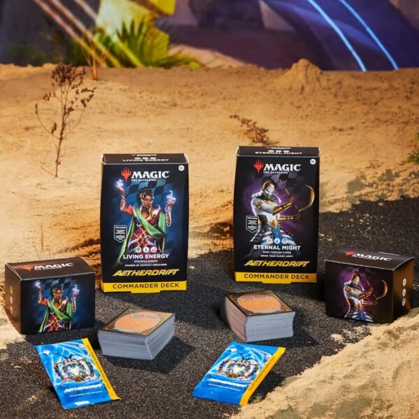 1743485053 Magic The Gathering Aetherdrift Commander Deck Bundle 2 of Each Deck 2 Living Energy 2 Eternal Might.jpg