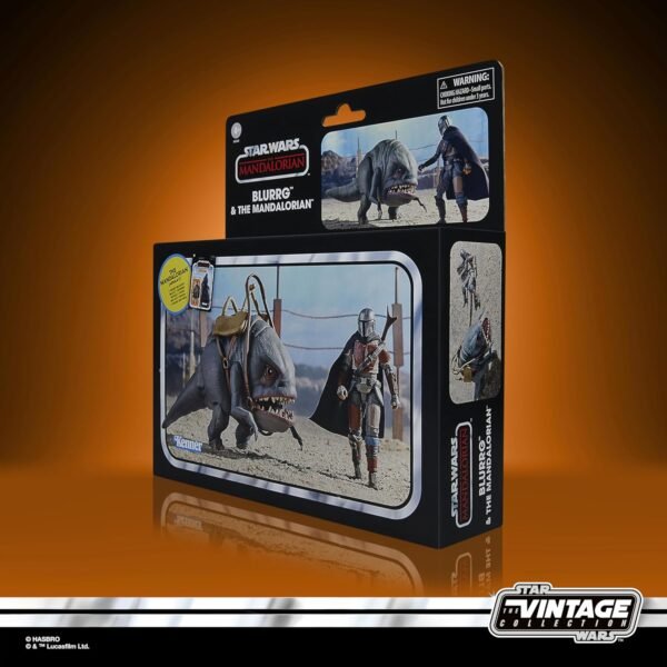 1743503061 STAR WARS The Vintage Collection Blurrg The Mandalorian The Mandalorian 3.75 Inch Collectible Action Figure 2 Pack.jpg
