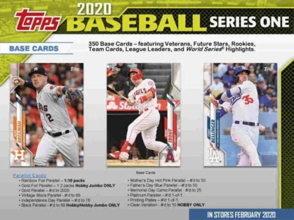 1743629049 2020 Topps Series 1 Baseball Hobby Box 24 Packs14 Cards 1 Silver Pack 1 Auto or Relic.jpg
