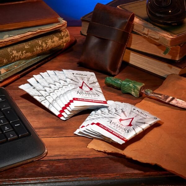1743920656 Magic The Gathering Assassins Creed Collector Booster Box 12 Collector Boosters 10 Cards in Each Pack Collectible Trading Card Game for Ages 13.jpg