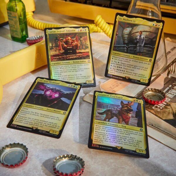 1743927855 Magic The Gathering Fallout Commander Deck Bundle – Includes All 4 Decks 1 Hail Caesar 1 Scrappy Survivors 1 Science and 1 Mutant Menace.jpg