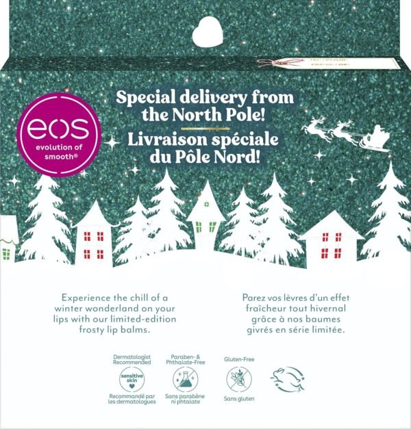 1744028652 eos Holiday Lip Balm Gift Set Peppermint Twist Candy Cane Swirl Sweet Mint Limited Edition Skincare Stocking Stuffers 0.25 oz 3 Pack.jpg