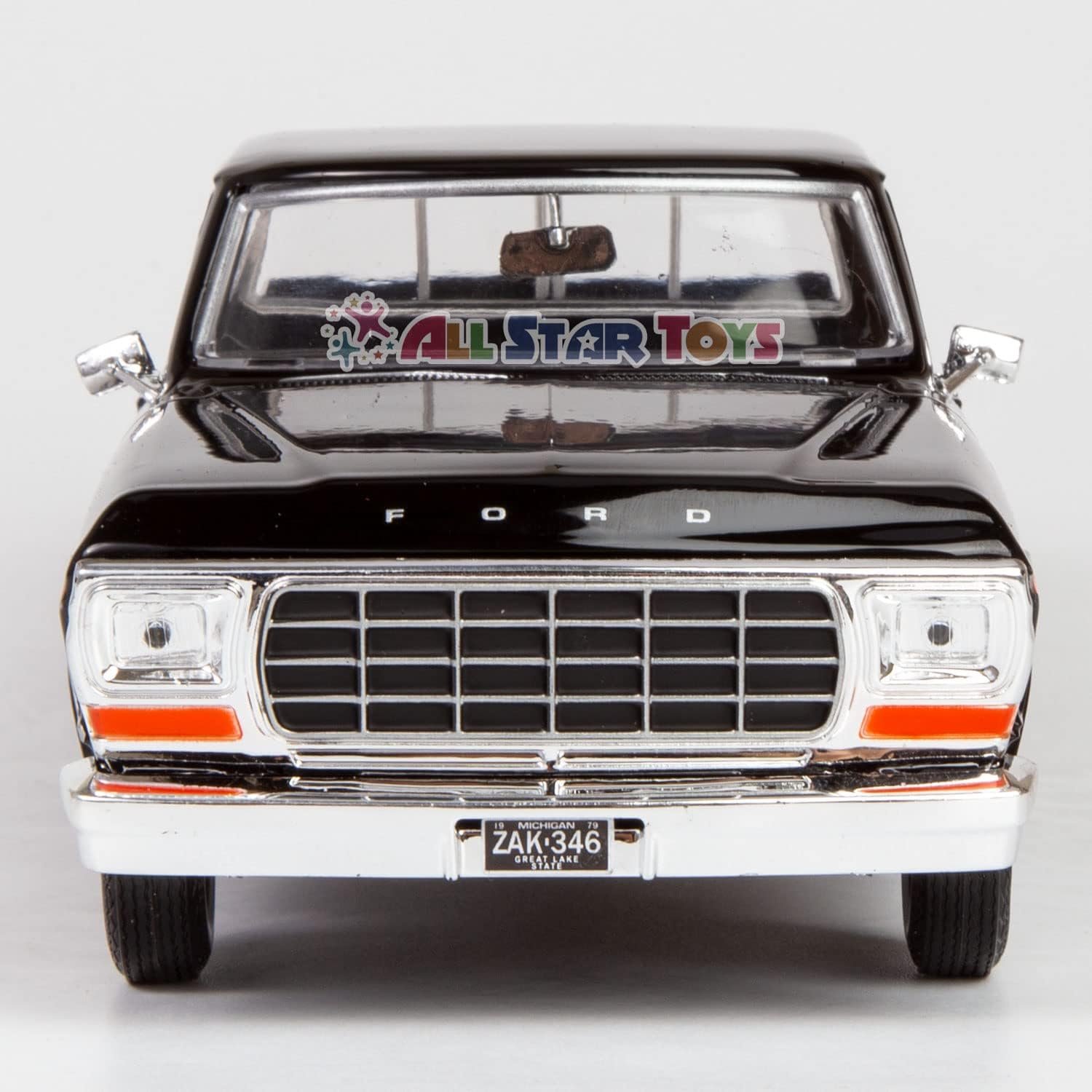 1744172653 Motormax 1979 Ford F 150 Pickup Classic F150 Pick Up Truck 124 Diecast Collectible Model Car Black 79346 All Star Toys Exclusive.jpg