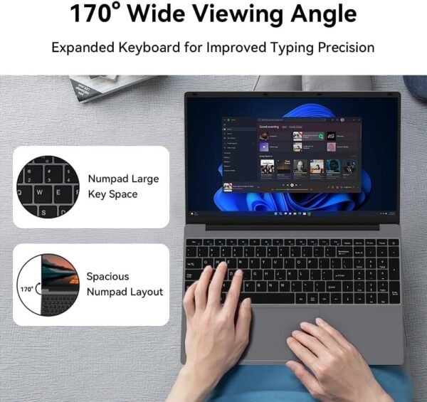 1744201454 Student Laptop 15.6 Full HD 512GB SSD 12GB DDR4 RAM Intel Jasper Lake N5095 Numeric Keypad Wi Fi 6 AMD Radeon Graphics Windows 11 Business and Fun Grey.jpg