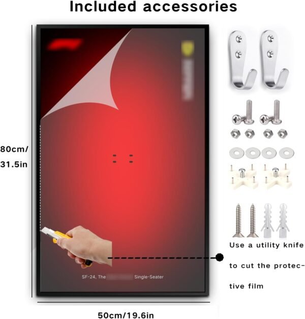1744212258 Display Wallboard for Lego 42207 Ferrari SF 24 F1Adult Collectibles for Lego Car Wall Mount Building BlocksGreat for Lego Lovers Only Display Wallboard.jpg