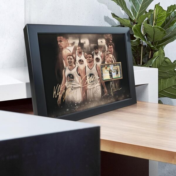 1744237452 sufenvera Signed Golden State Warriors Framed Photo Gifts2015 16 Basketball Memorabilia Film Display Poster 10x8 Inches.jpg