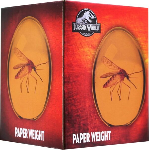 1744248259 Jurassic Park Mosquito In Amber Resin Prop Replica Official Jurassic Park Collectible Paper Weight Measures 3 Inches Tall.jpg