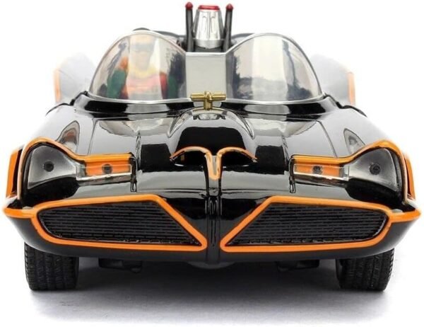 1744323852 1966 Classic TV Series Batmobile 124 Die Cast Car with 2.75 Batman and Robin Figures Toys for Kids and Adults.jpg