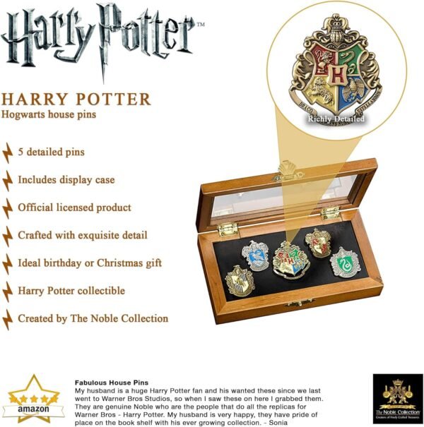 1745760251 Harry Potter HOGWARTS House Crest Pins.jpg