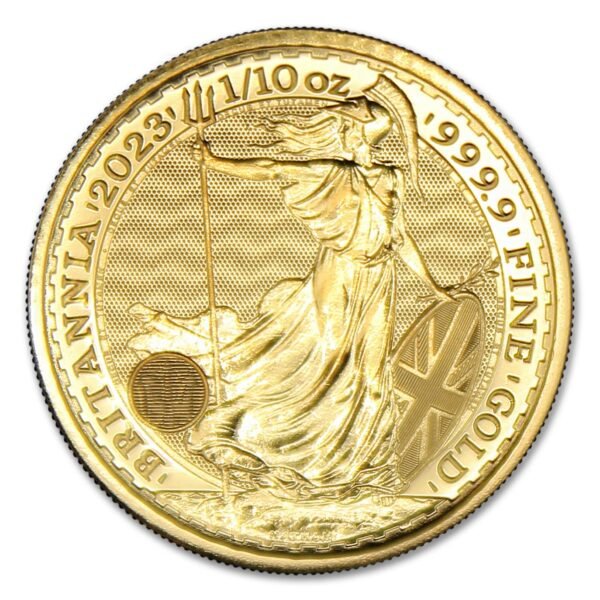 2023 110 oz British Gold Britannia Coin by the Royal Mint Brilliant Uncriculated with Certificate of Authenticity 10 Seller BU.jpg