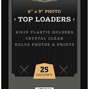 250 CBG Pro Top Loaders Toploaders 6x9 Photo Case.jpg