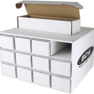 BCW Card House Storage Unit with 12 800 CT Boxes.jpg