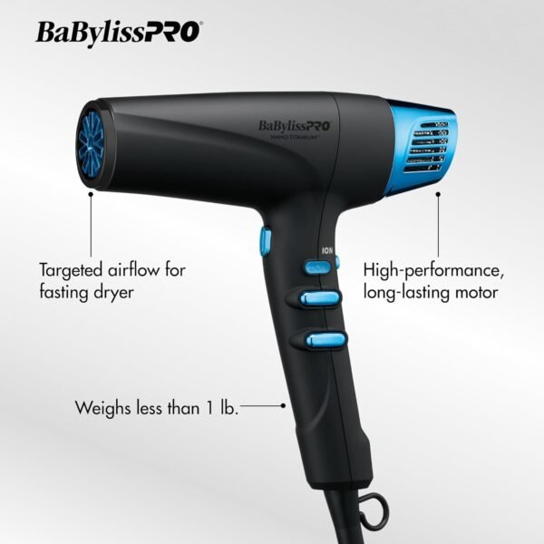 BabylissPRO Nano Titanium Hair Dryer Professional 1875 Watt Blow Dryer Lightweight Ionic Technology Dries Hair Faster with Less Frizz.jpg
