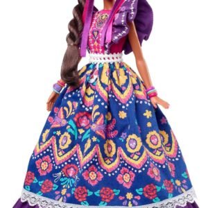 Barbie Signature Doll 2022 Dia De Muertos Collectible Traditional Ruffled.jpg