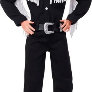 Barbie The Movie Collectible Ken Doll Wearing Black and White.jpg