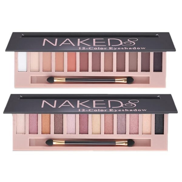 BestLand 2 Pack 12 Colors Makeup Nude Colors Eyeshadow Palette.jpg
