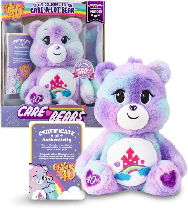 Care Bears Care a Lot Bear 40th Anniversary Purple Plushie.jpg