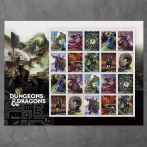 Dungeons and Dragons 2024 Sheet of 20 First Class Mail Forever.jpg