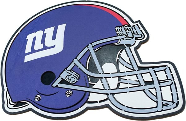 FOCO New York Giants Wooden Football Helmet Sign Limited Edition.jpg