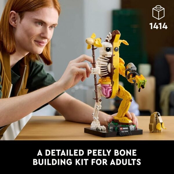 LEGO Fortnite Peely Bone Collectible Fortnite DIY Kit for Adults Ages 18 Building Set for Home Decor Office or Bedroom Gift Idea for Fans of Video Game 77072.jpg