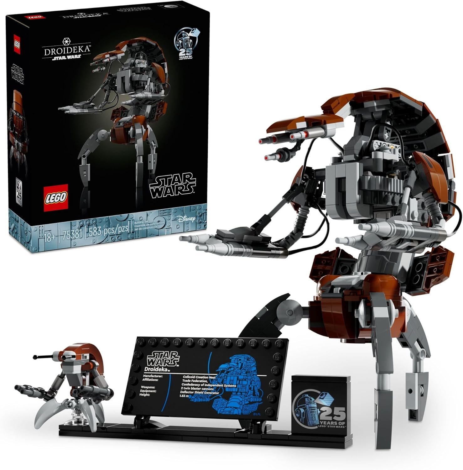 LEGO Star Wars Droideka Model for Build and Display Collectible.jpg