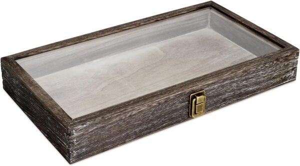 MOOCA Natural Wood Glass Top Jewelry Display Tempered Glass Accessories.jpg