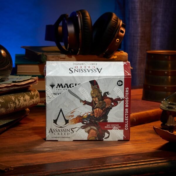 Magic The Gathering Assassins Creed Collector Booster Box 12 Collector Boosters 10 Cards in Each Pack Collectible Trading Card Game for Ages 13.jpg
