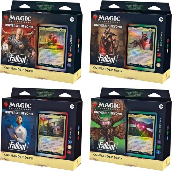 Magic The Gathering Fallout Commander Deck Bundle – Includes All.jpg