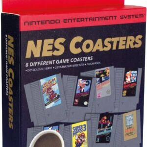 Paladone Nintendo NES Cartridge Retro Drink Coasters for Gamers.jpg