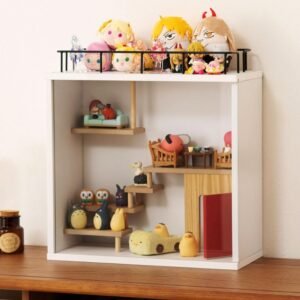 PaletteLife Room Diorama Display Case for Figures 1 Tier Stackable White.jpg
