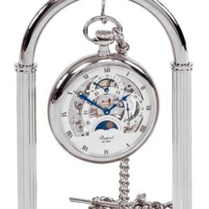 Pocket Watch Display Stand Full Arch Chrome Metal Holder for.jpg