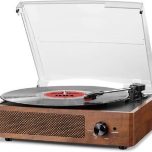 Record Players Vintage Turntable for Vinyl Records with Speakers Belt Driven.jpg