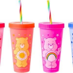 Silver Buffalo Care Bears Hearts and Stars 4 Pack Plastic.jpg