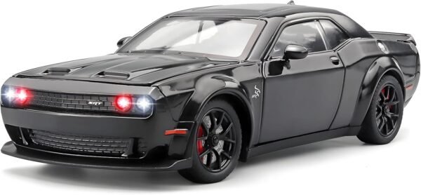 Toddler Toy Cars 124 Challenger Hellcat Die Cast Metal Toy.jpg