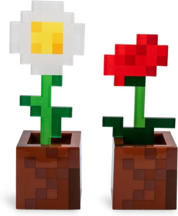 Ukonic Minecraft Daisy and Poppy Flower Pot Mood Lights Set.jpg