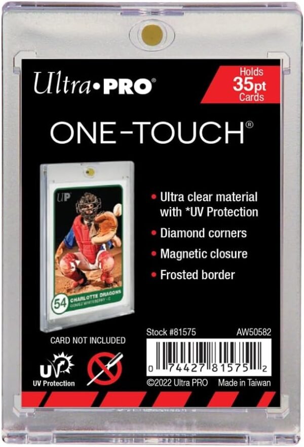 Ultra Pro 35pt Magnetic Card Holder Cases 25ct Box Sized to fit Standard Size Cards Protect Collectible Sports Cards Baseball Cards Sports Memorabilia Durable Card Display.jpg