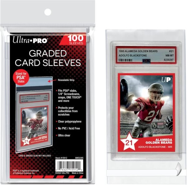 Ultra Pro Card Supplies PSA Graded Standard Card Sleeves 100.jpg