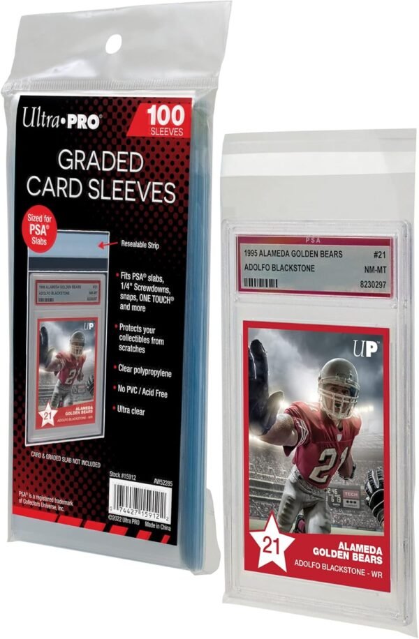 Ultra Pro Card Supplies PSA Graded Standard Card Sleeves 100 Count.jpg