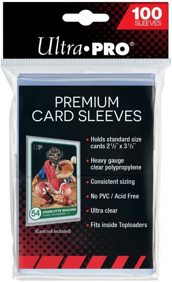 Ultra Pro Premium Clear 100ct Card Sleeves to Protect.jpg