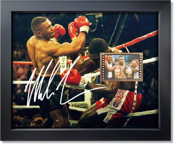 sufenvera Signed Mike Tyson Boxing Fan Photo Gifts 10x8 InchMike.jpg